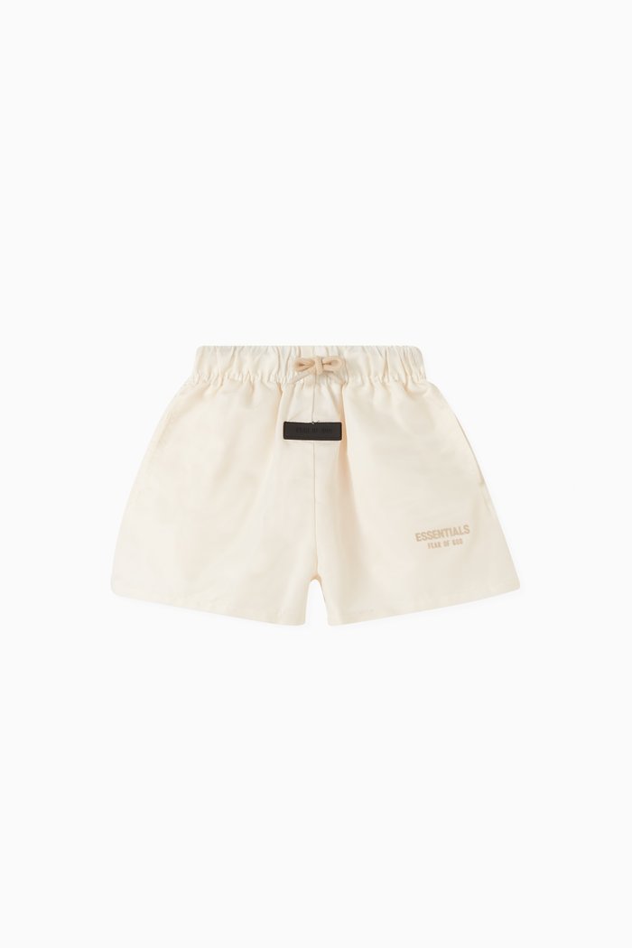 

Logo Running Shorts in Nylon, White