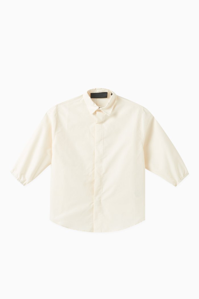 

Button Down Shirt in Cotton-blend, White