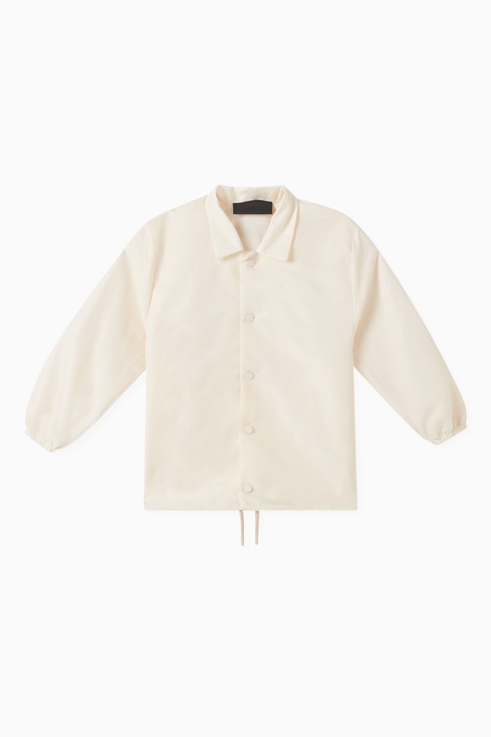 

Coach Jacket in Taslan-nylon, White