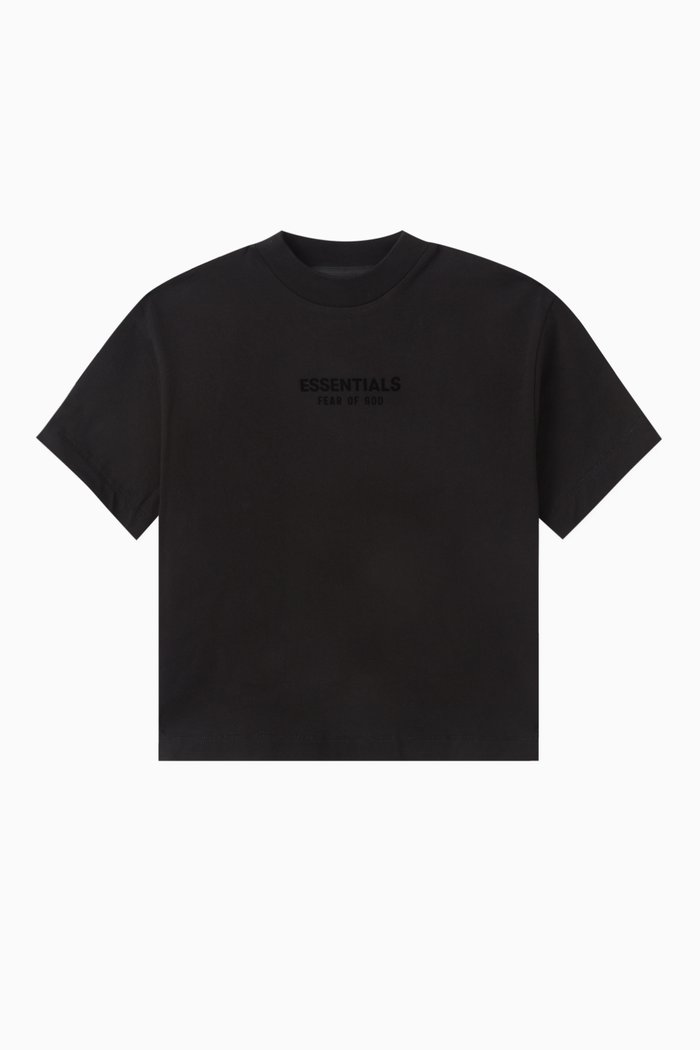 

Essentials T-shirt in Cotton-jersey, Black