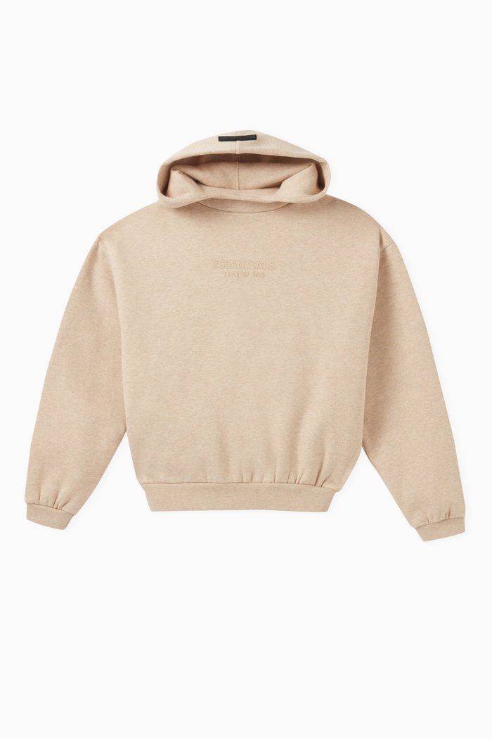 

Essentials Hoodie in Cotton-fleece, Neutral
