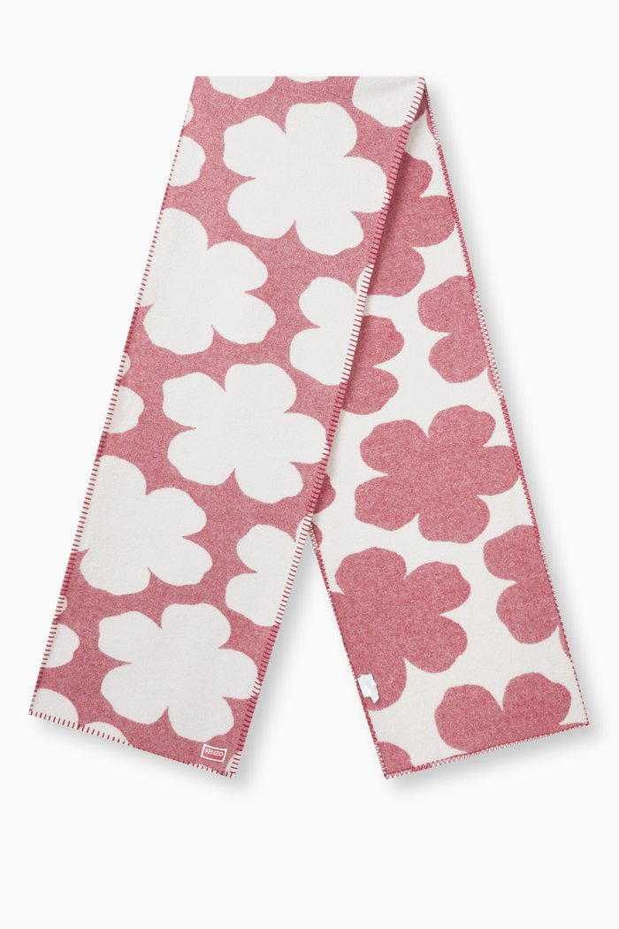 

Scarf in Wool, Pink