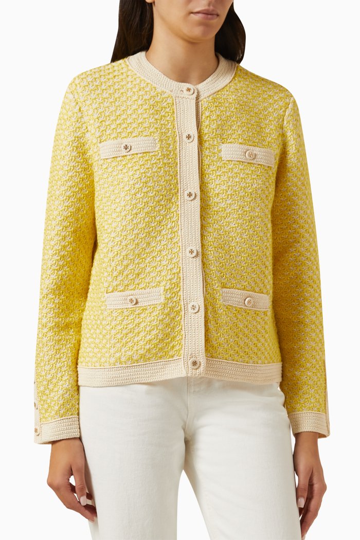 

Kendra Cardigan in Tweed, Neutral