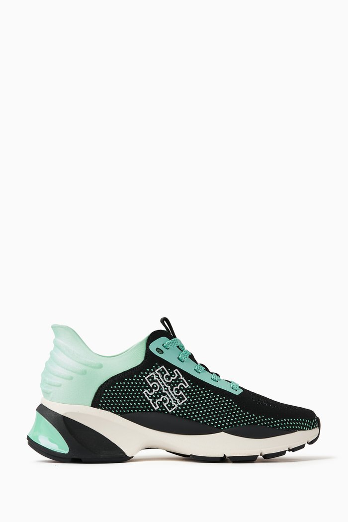 

Good Luck Sneakers in Leather & Suede, Black