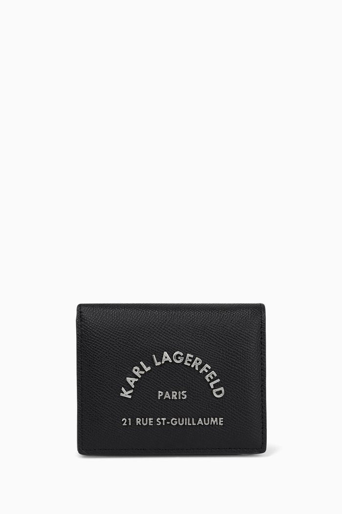 

RSG Logo Plaque Bi-fold Wallet, Black