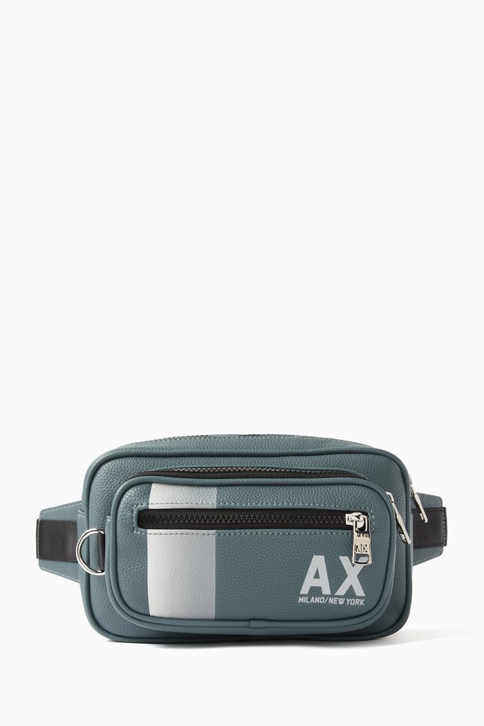 

Long Island AX Logo Belt Bag, Green