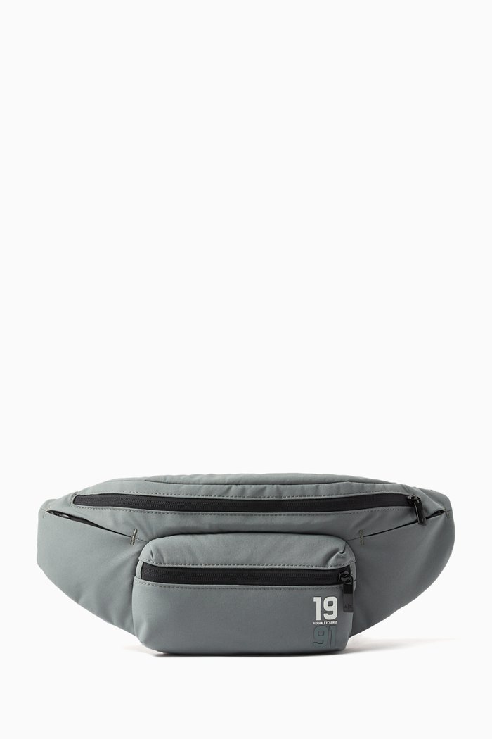 

Nineteen Ninety One Waist Bag in Nylon, Green
