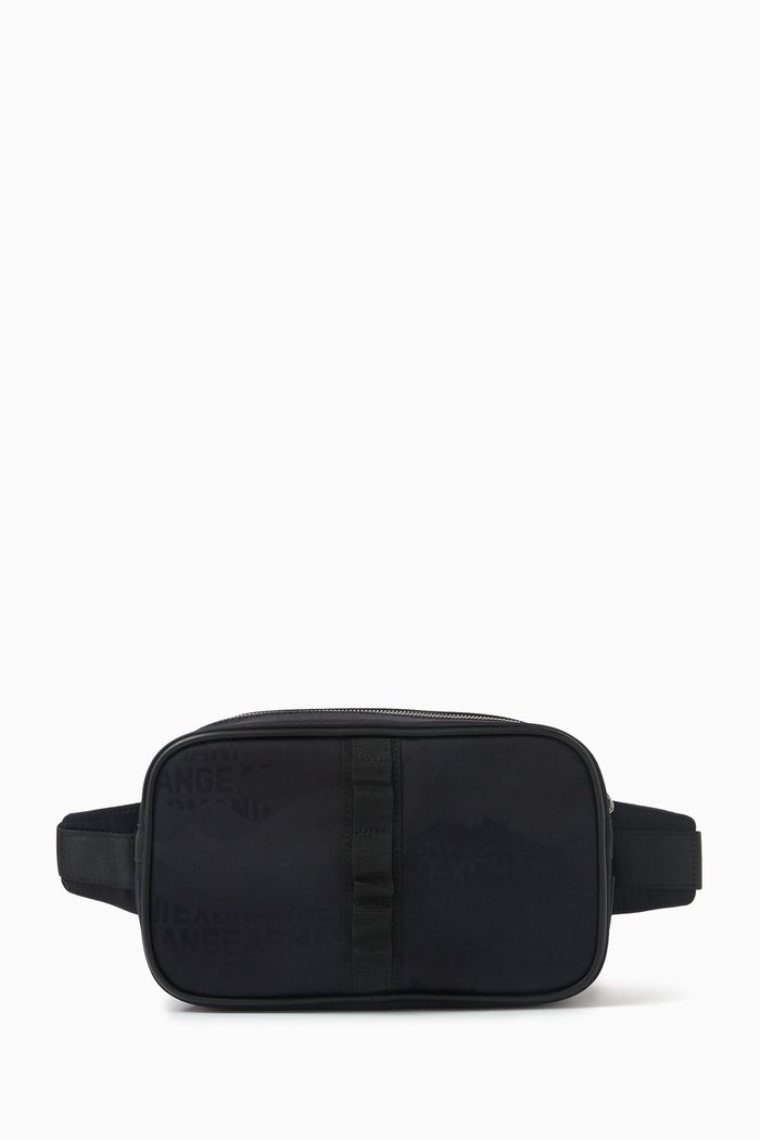 

Small Bali Waist Bag in Nylon, Blue