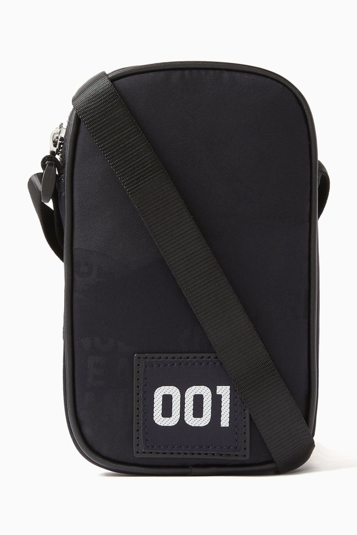

001 Crossbody Bag in Nylon, Blue