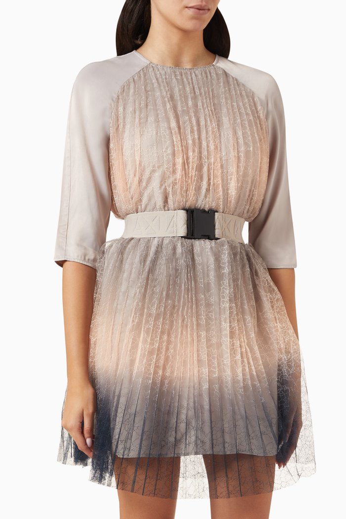 

Ombre Mini Dress, Neutral