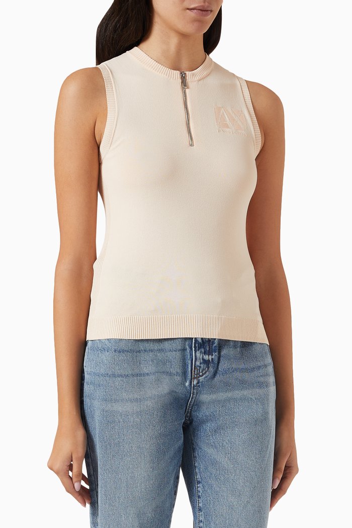 

Tank Top in Viscose-knit, Pink