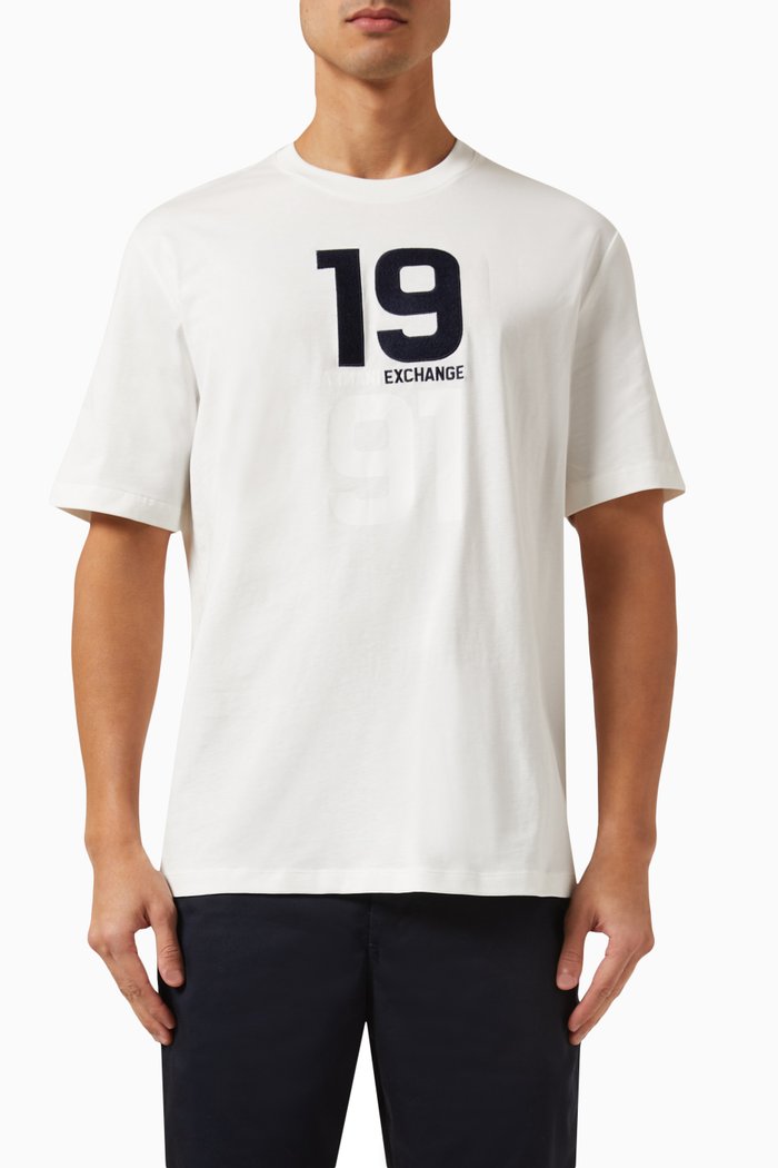 

Logo T-shirt in Cotton Jersey, Neutral