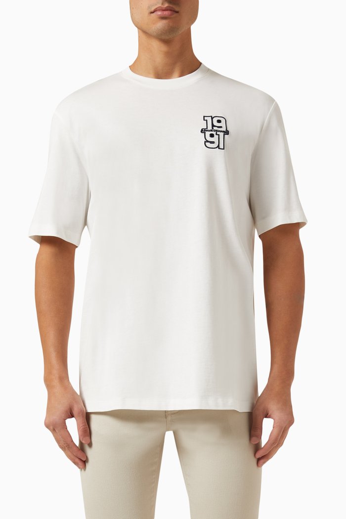 

Logo T-shirt in Cotton, Neutral