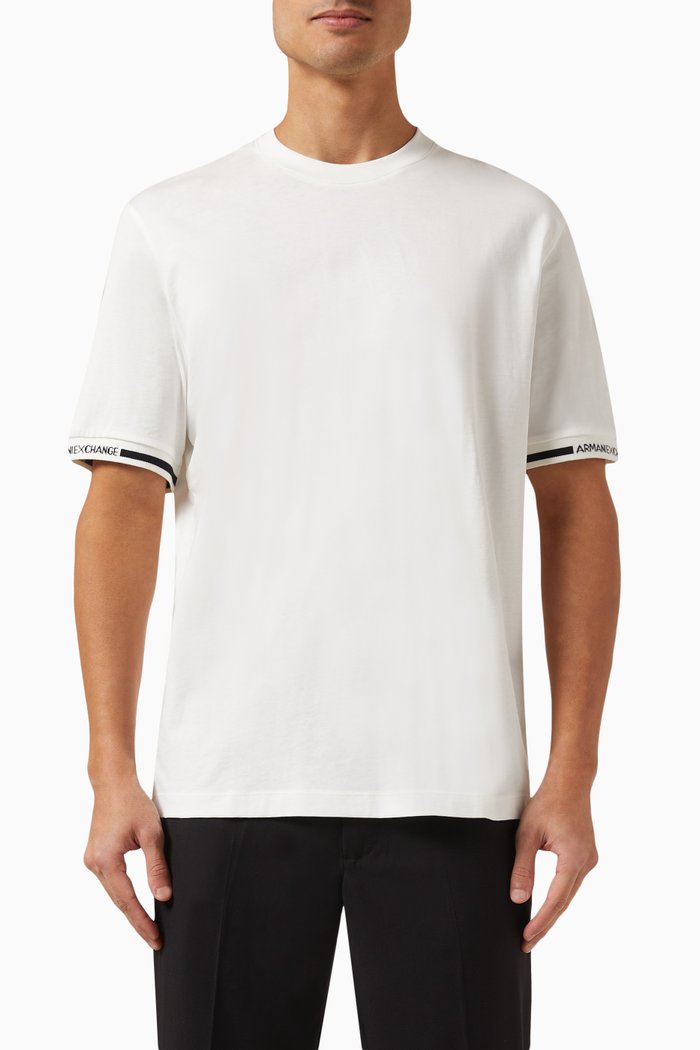 

Logo T-shirt in Jersey, Neutral