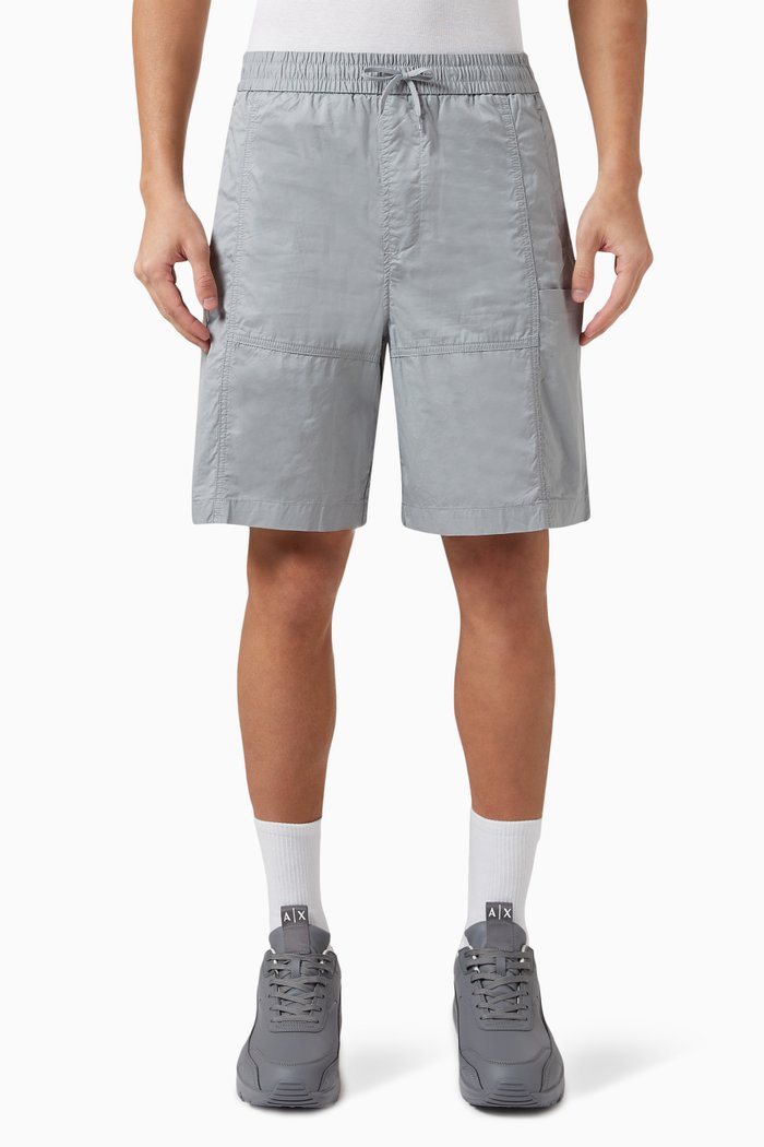 Aqua Cargo Shorts, Grey