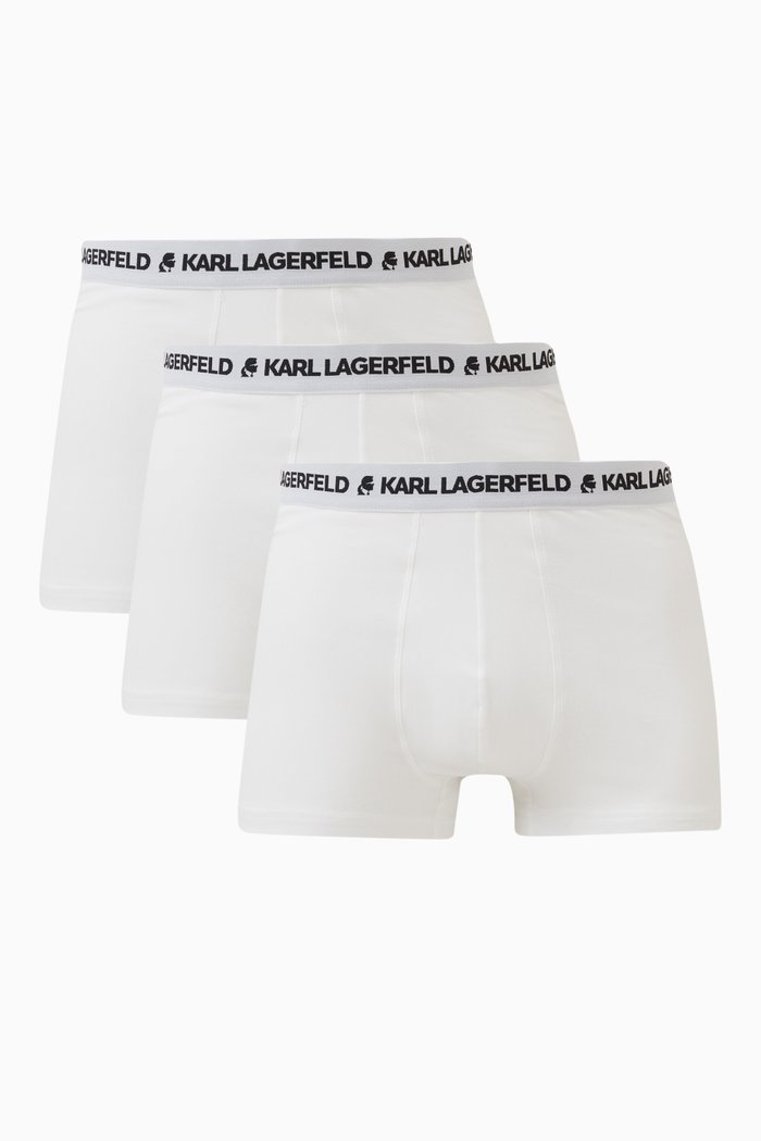 

Trunks in Jersey, Set of 3, White