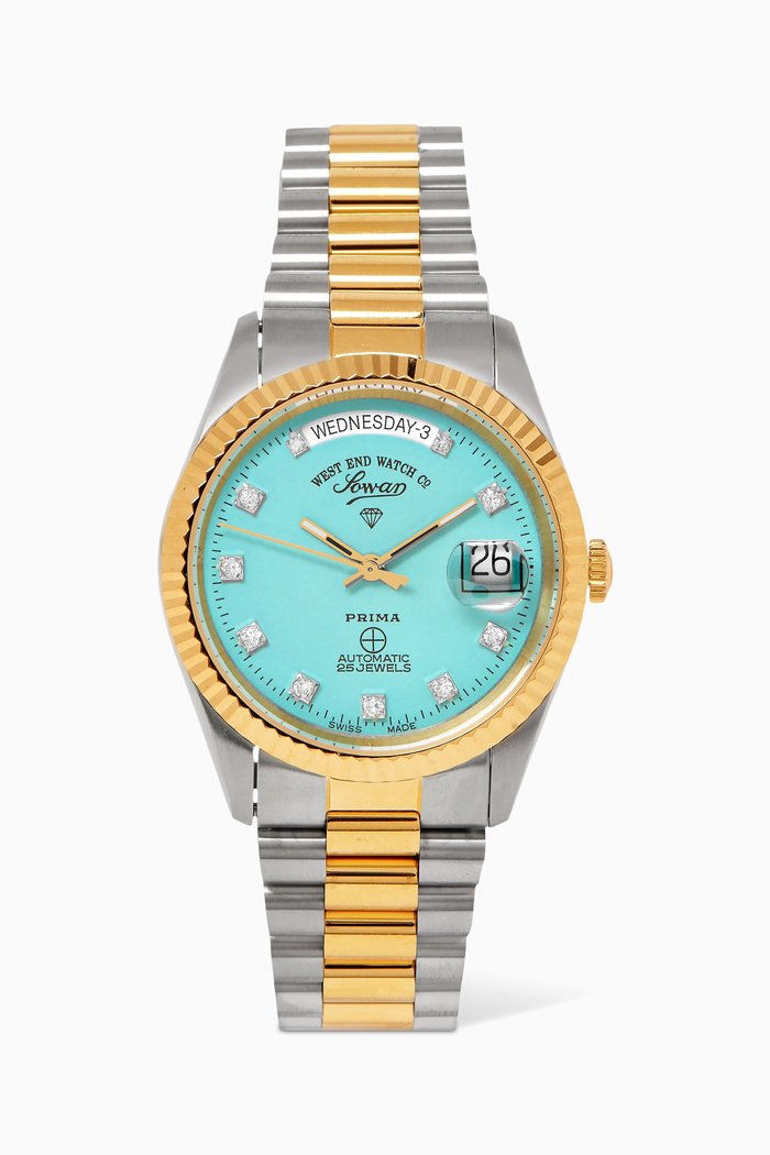 

The Classics Diamond Automatic Stainless Steel Watch, 37mm, Multicolour