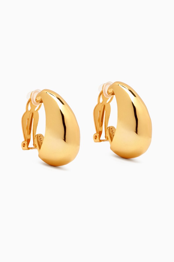 

Dulche Hoop Earrings in 24kt Gold-plated Brass