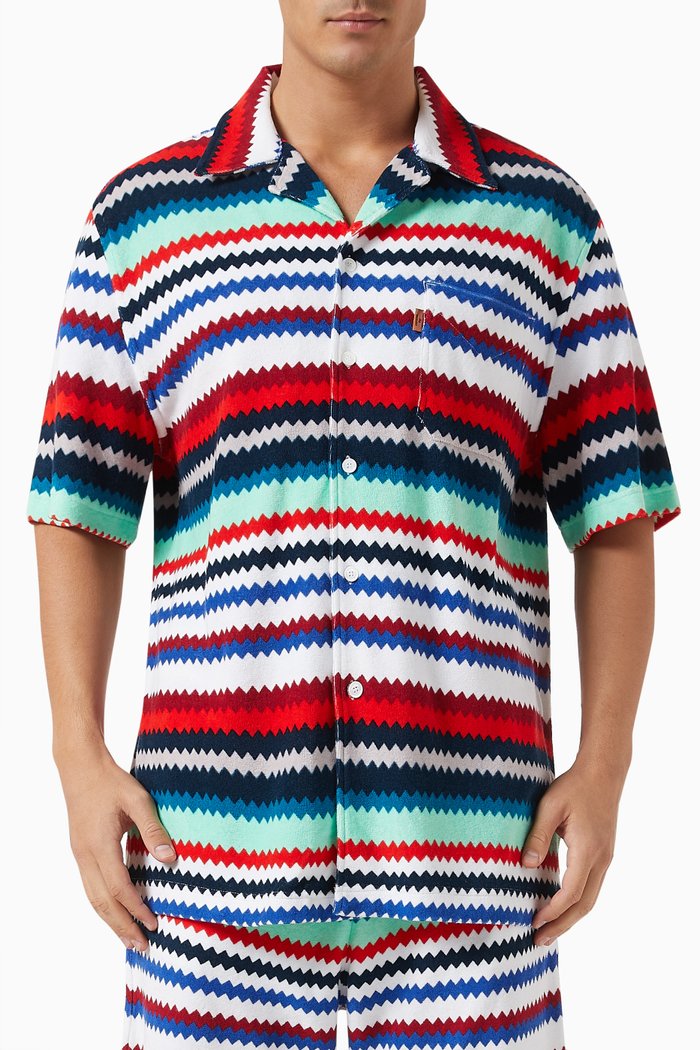 

Zigzag Shirt in Terry, Multicolour