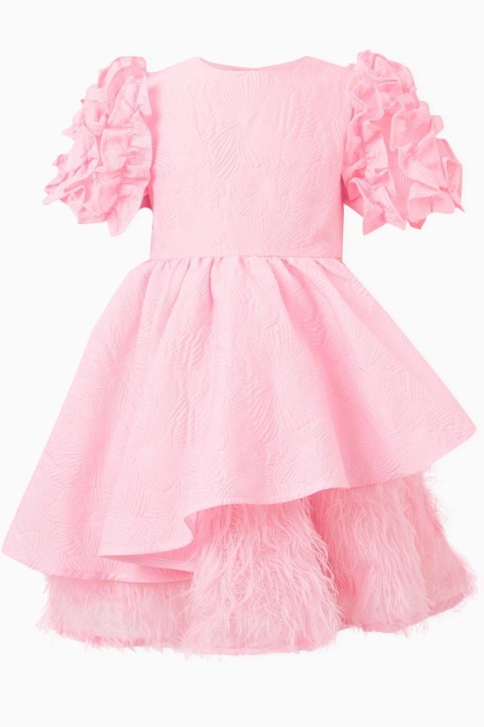 

Ruffled Dress, Pink