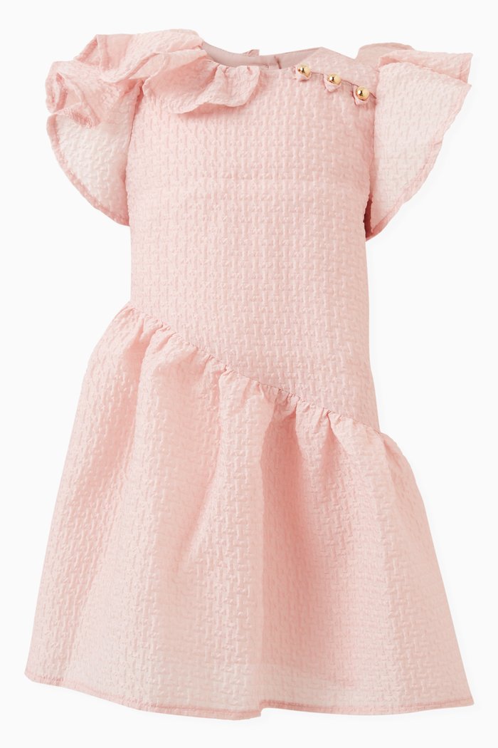 

Ruffled Dress, Orange