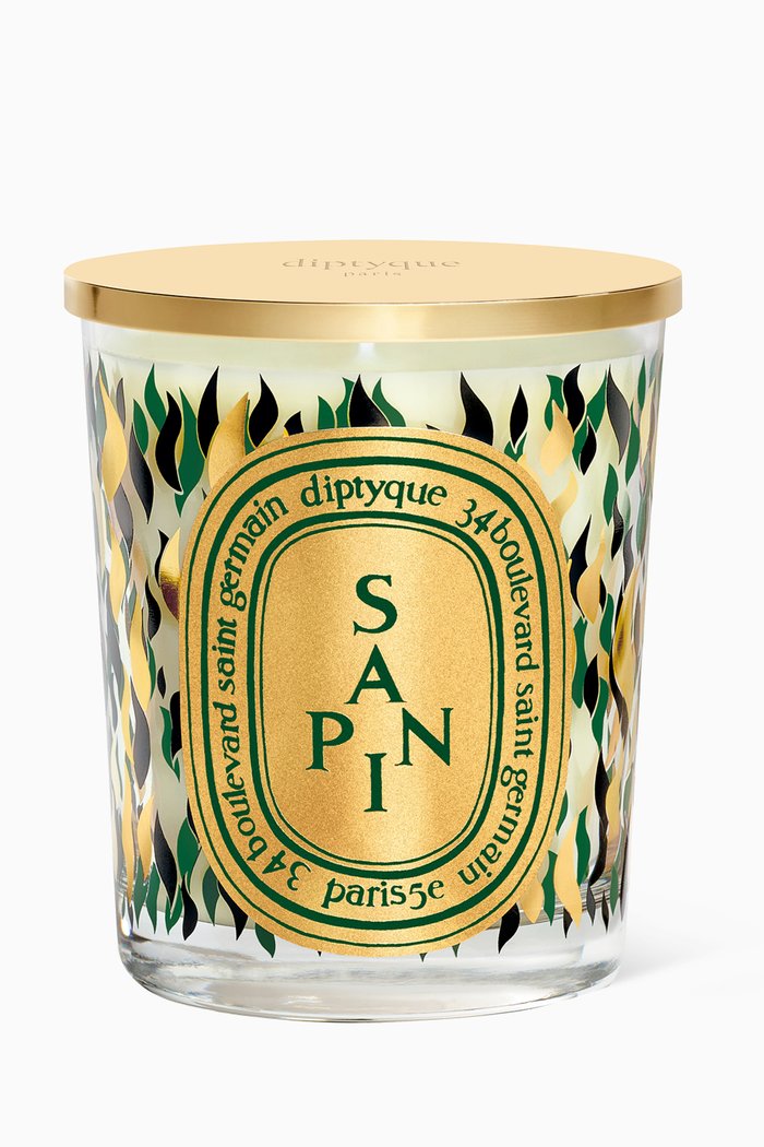 

Sapin Christmas Candle, 190g, Colourless