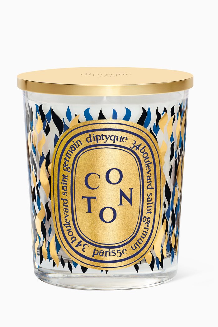 

Limited Edition Coton Candle, 190g, Colourless