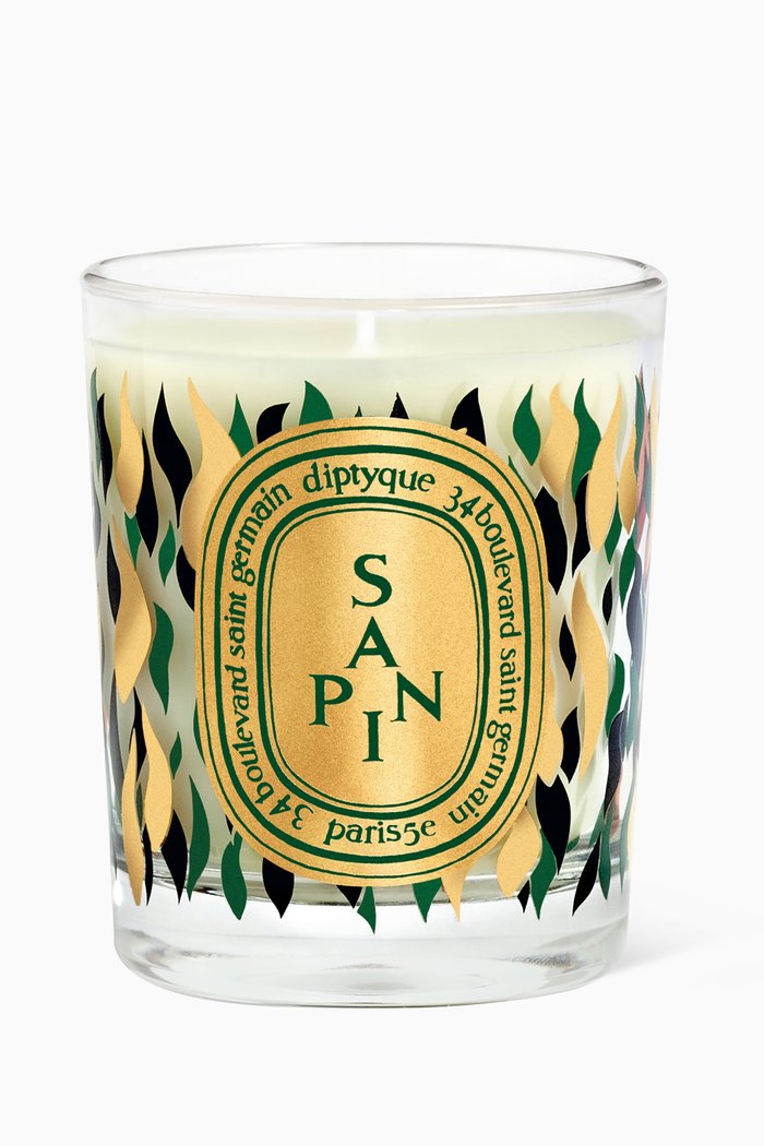 

Sapin Christmas Candle, 70g, Colourless