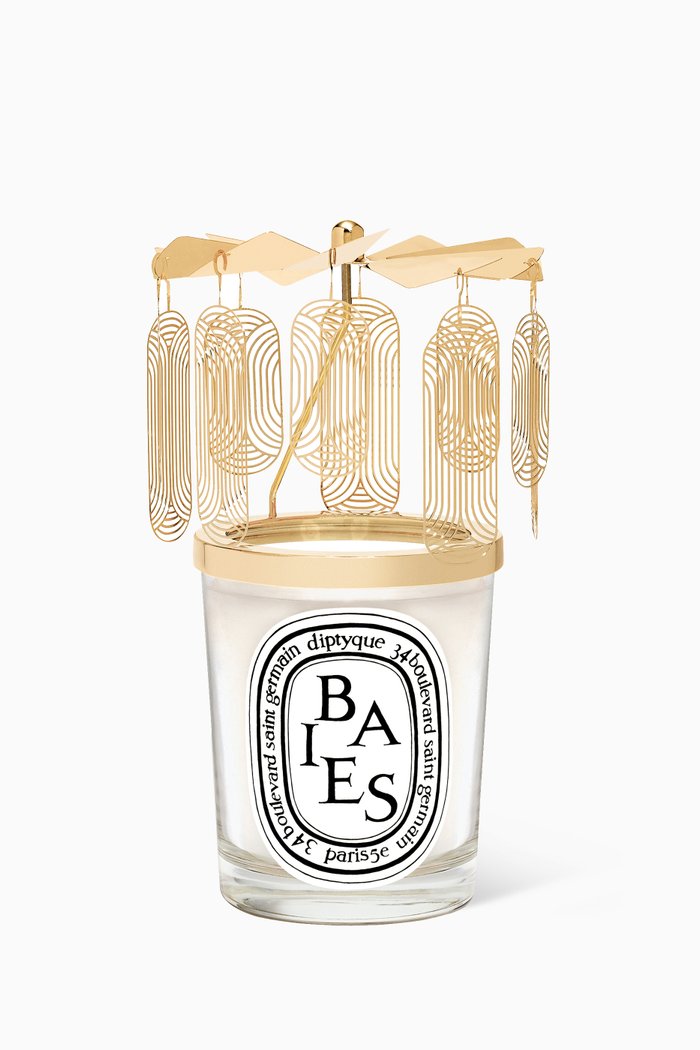 

Limited Edition Baies Candle Carousel Set, 190g, Colourless