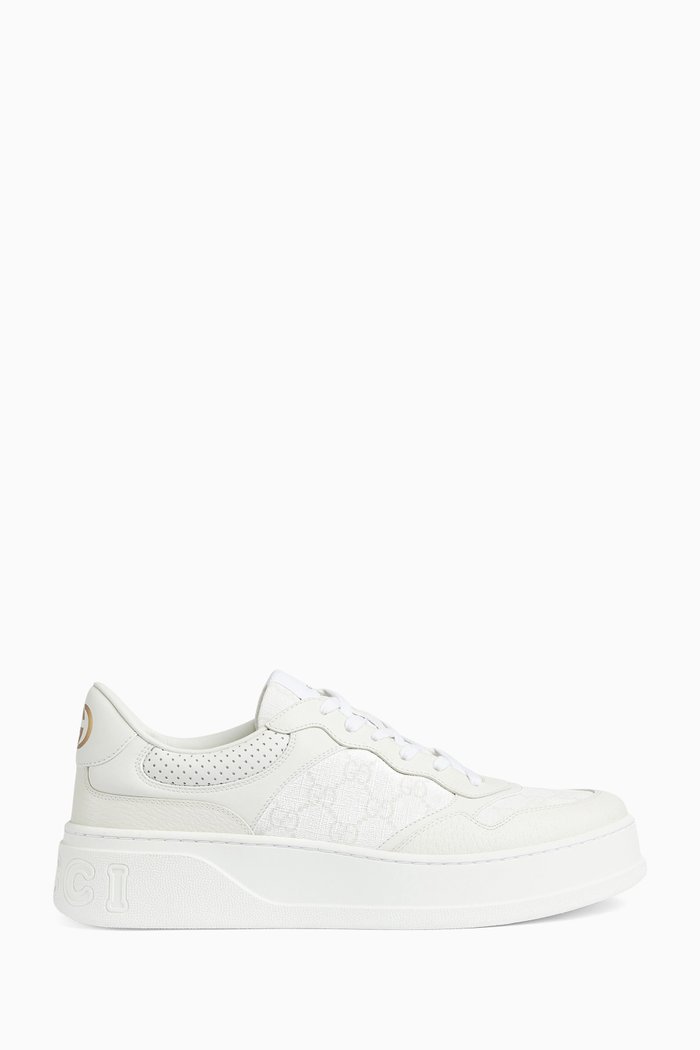 

GG Sneakers in Supreme Canvas, Grey
