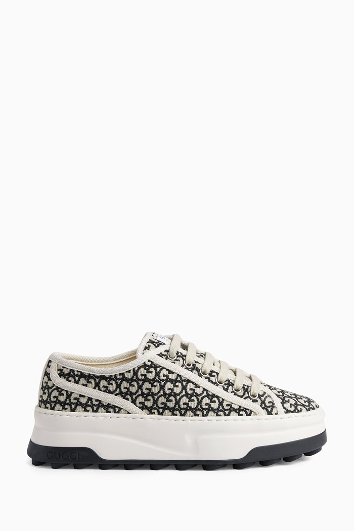 

Platform Sneakers in Original GG canvas, Multicolour
