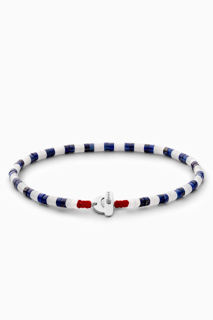 

Kai Lapis Lazuli & Moonstone Bracelet in Sterling Silver, Blue