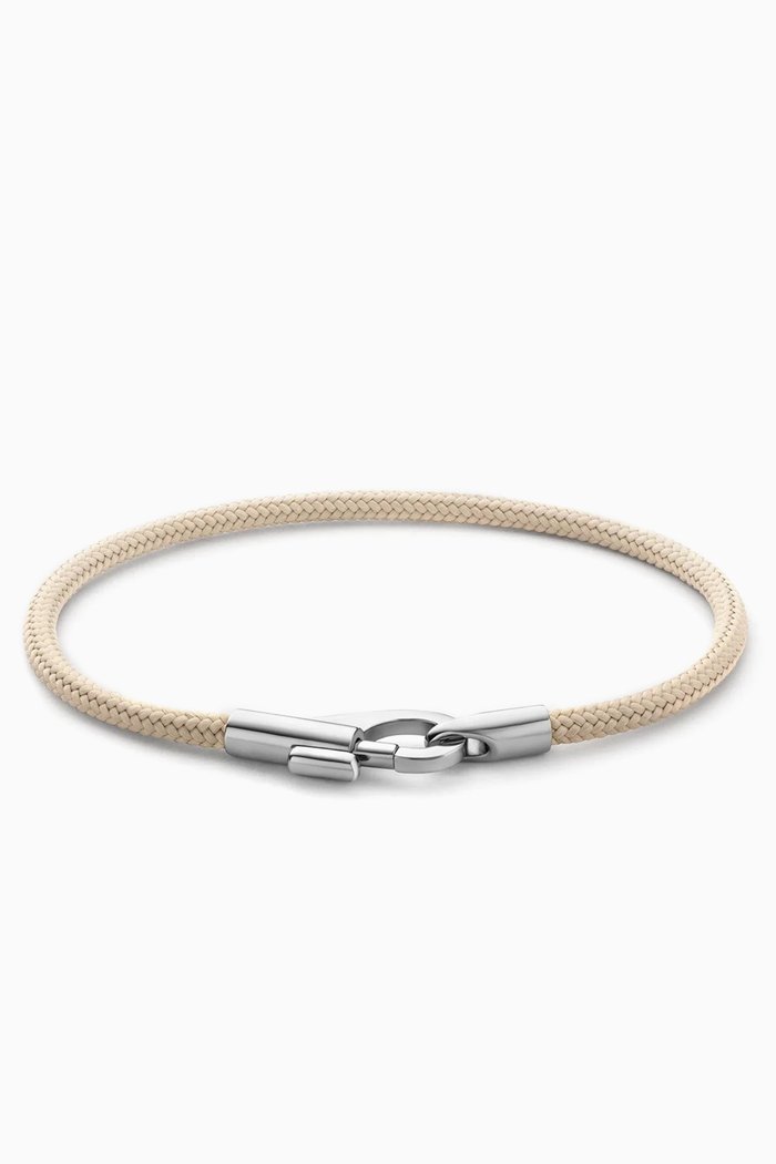 

Snap Rope Bracelet in Sterling Silver, Neutral