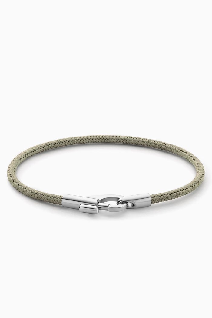 

Snap Rope Bracelet in Sterling Silver, Neutral