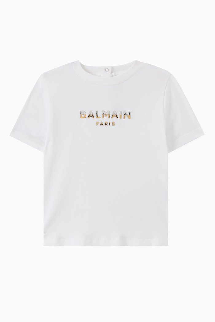 

Logo-print T-shirt in Cotton, White