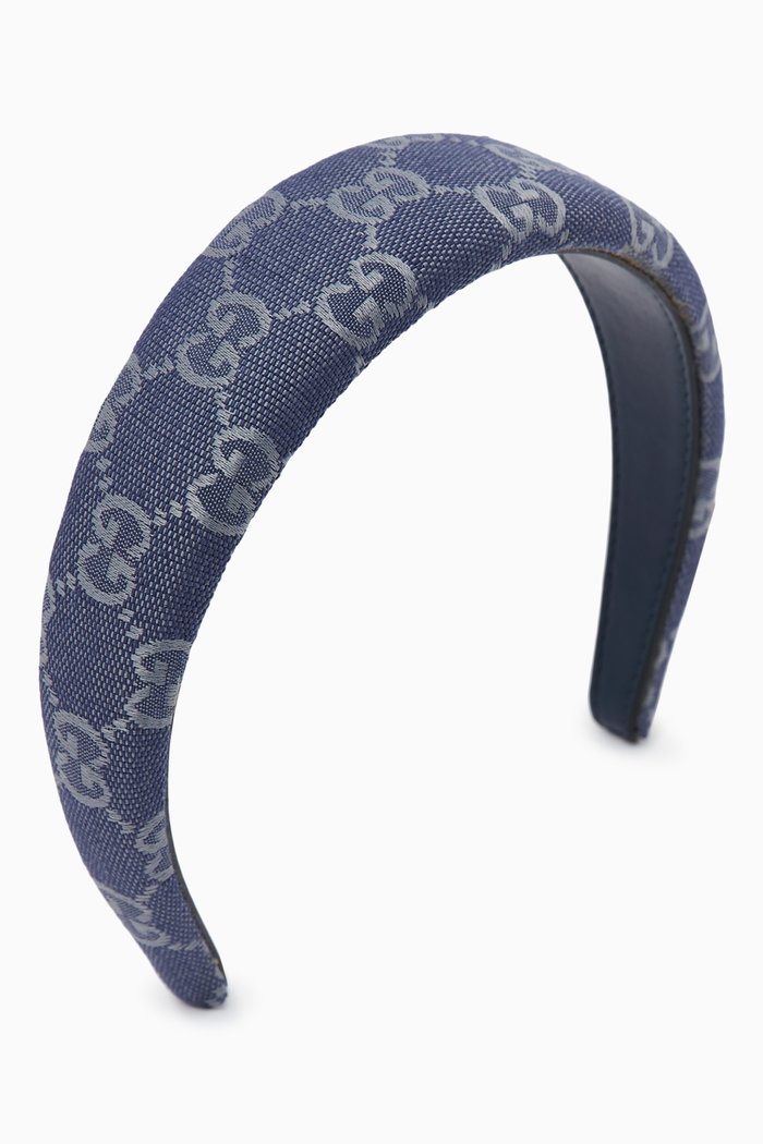 

Hairband in GG Canvas, Blue