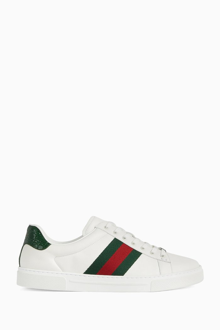 

Ace Sneakers in Leather, White