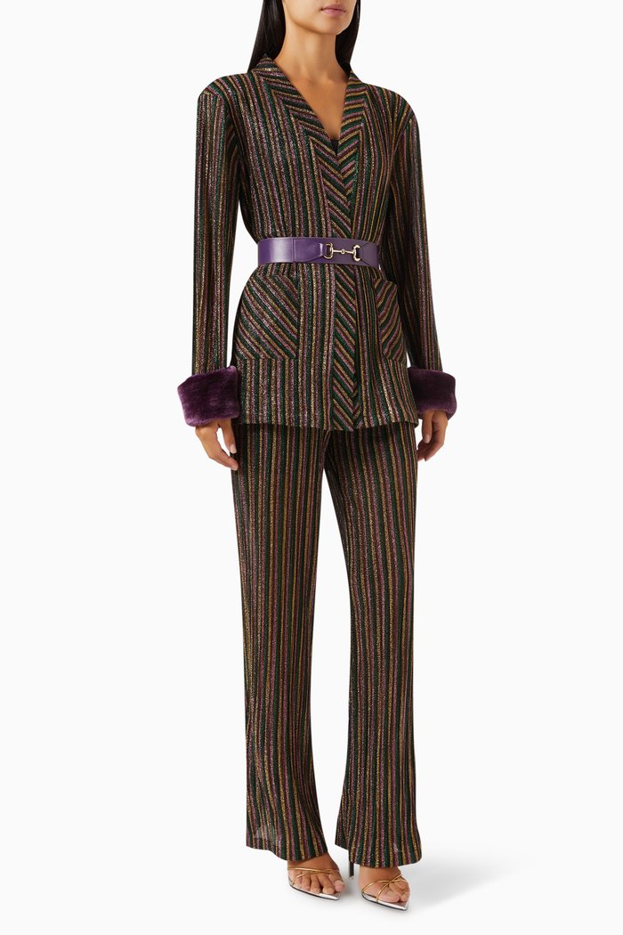 

Striped Suit Set, Multicolour