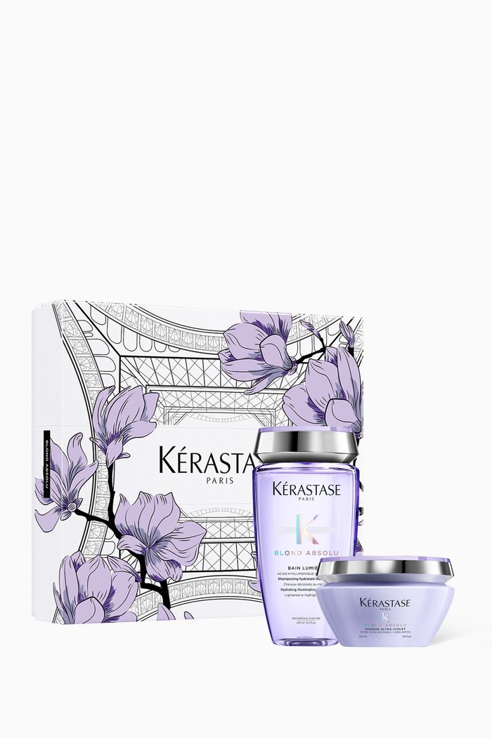 

Blond Absolu Gift Set for Bleached Blonde Hair, Colourless