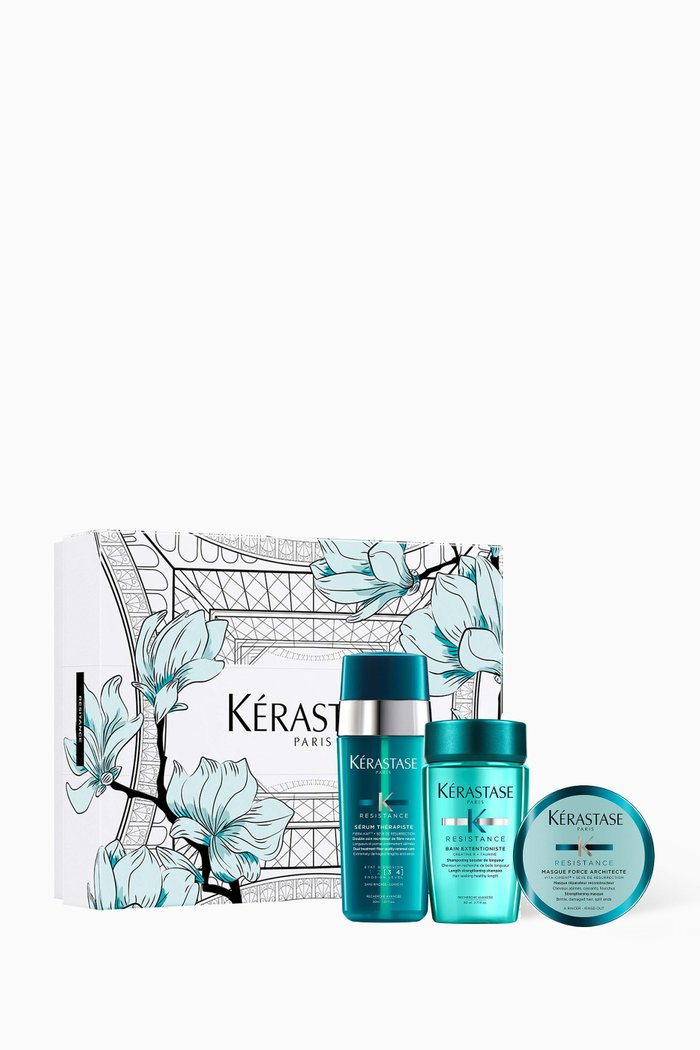 

Resistance Trio Gift Set for Damaged Hair, Colourless