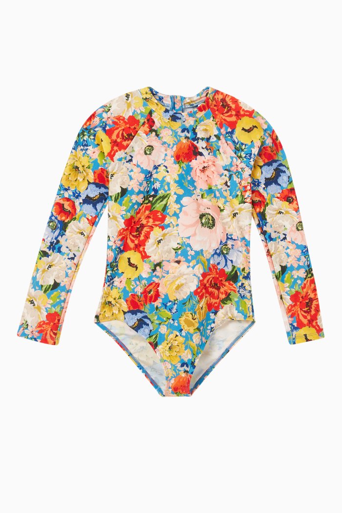 

Alight One-piece Swimsuit in Lycra, Blue