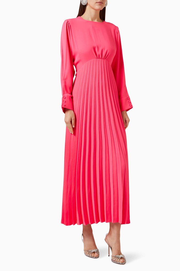 

Pleated Dress, Pink
