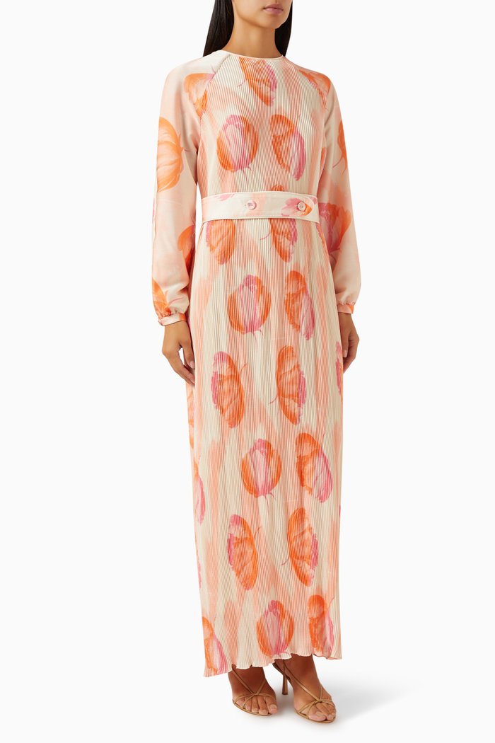 

Stella Printed Maxi Dress, Pink