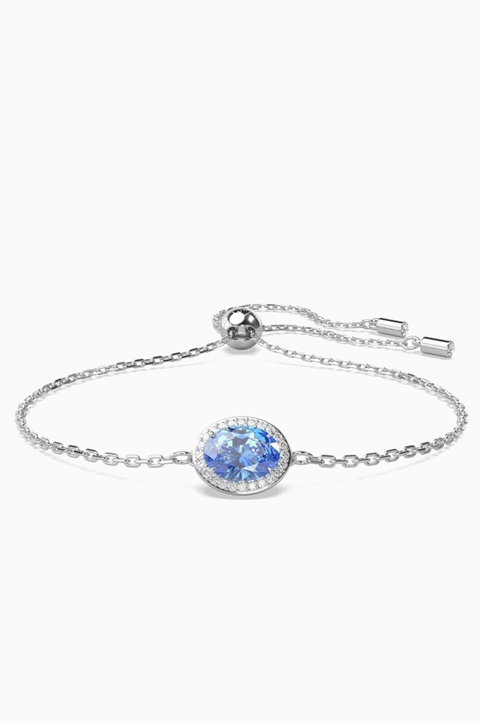 

Constella Bracelet in Rhodium-plated Metal, Blue