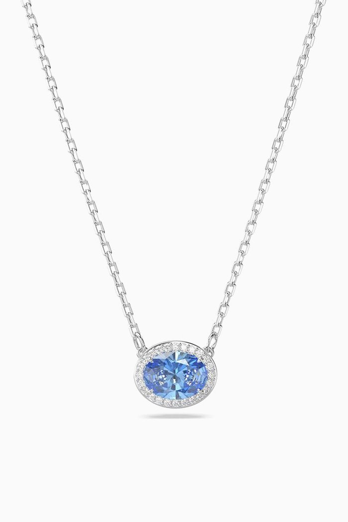 

Constella Necklace in Rhodium-plated Metal, Blue