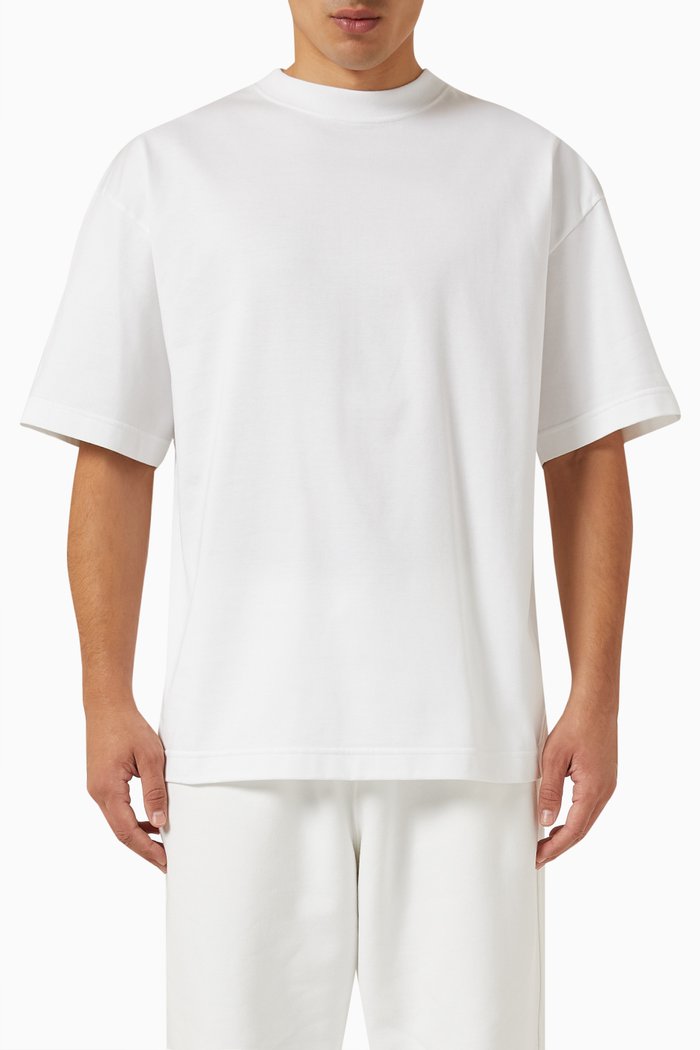 

Love Capsule Classic Oversized T-shirt in Cotton, White