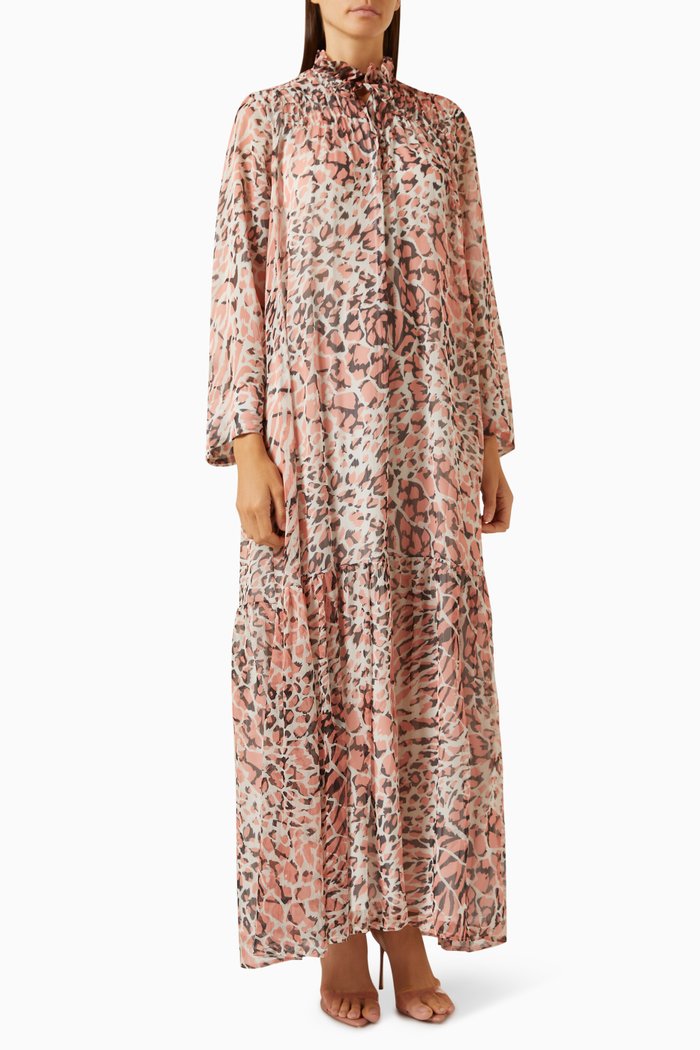 

Nova Printed Maxi Dress, Pink