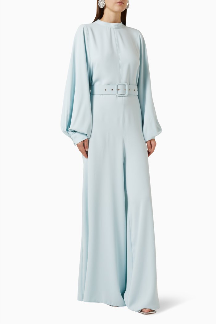 

Belted Jumpsuit, Blue