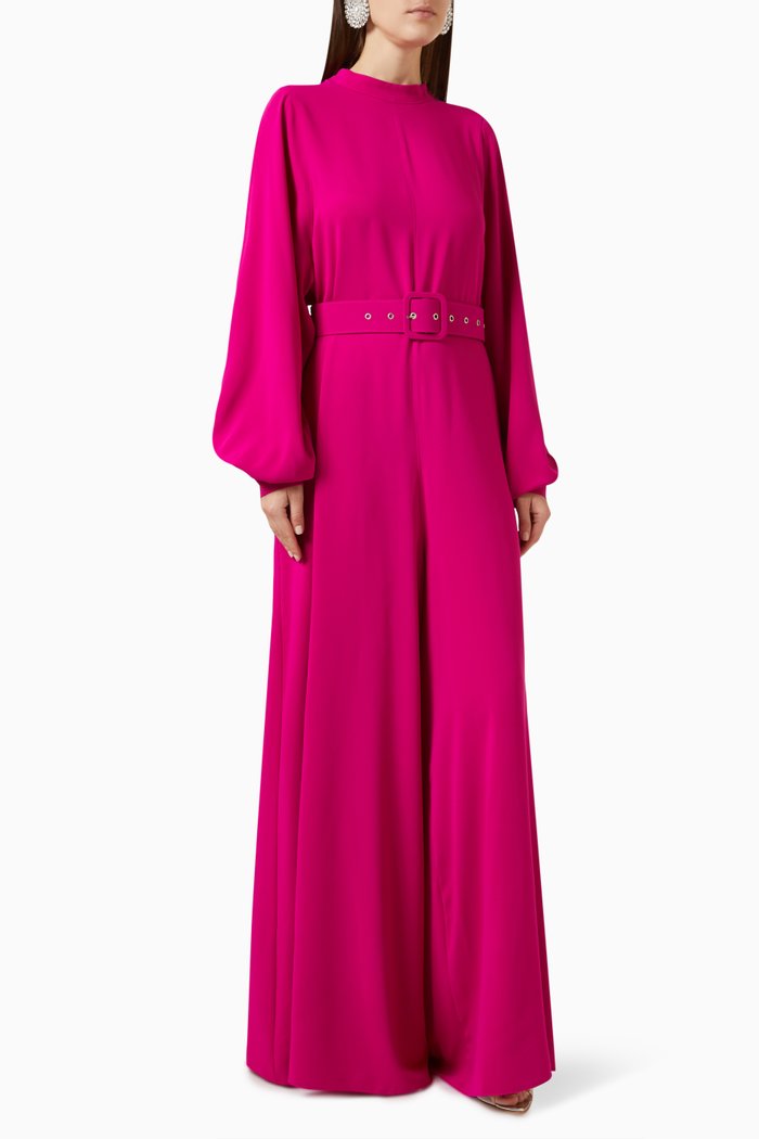 

Belted Jumpsuit, Pink