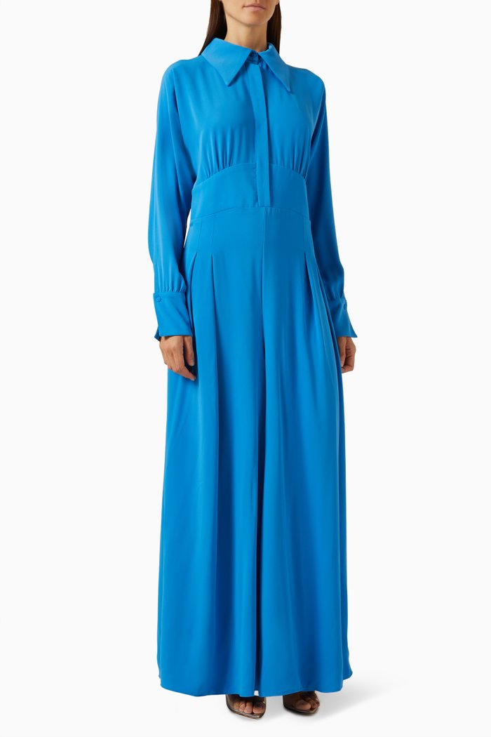 

Maison Shirt Jumpsuit, Blue